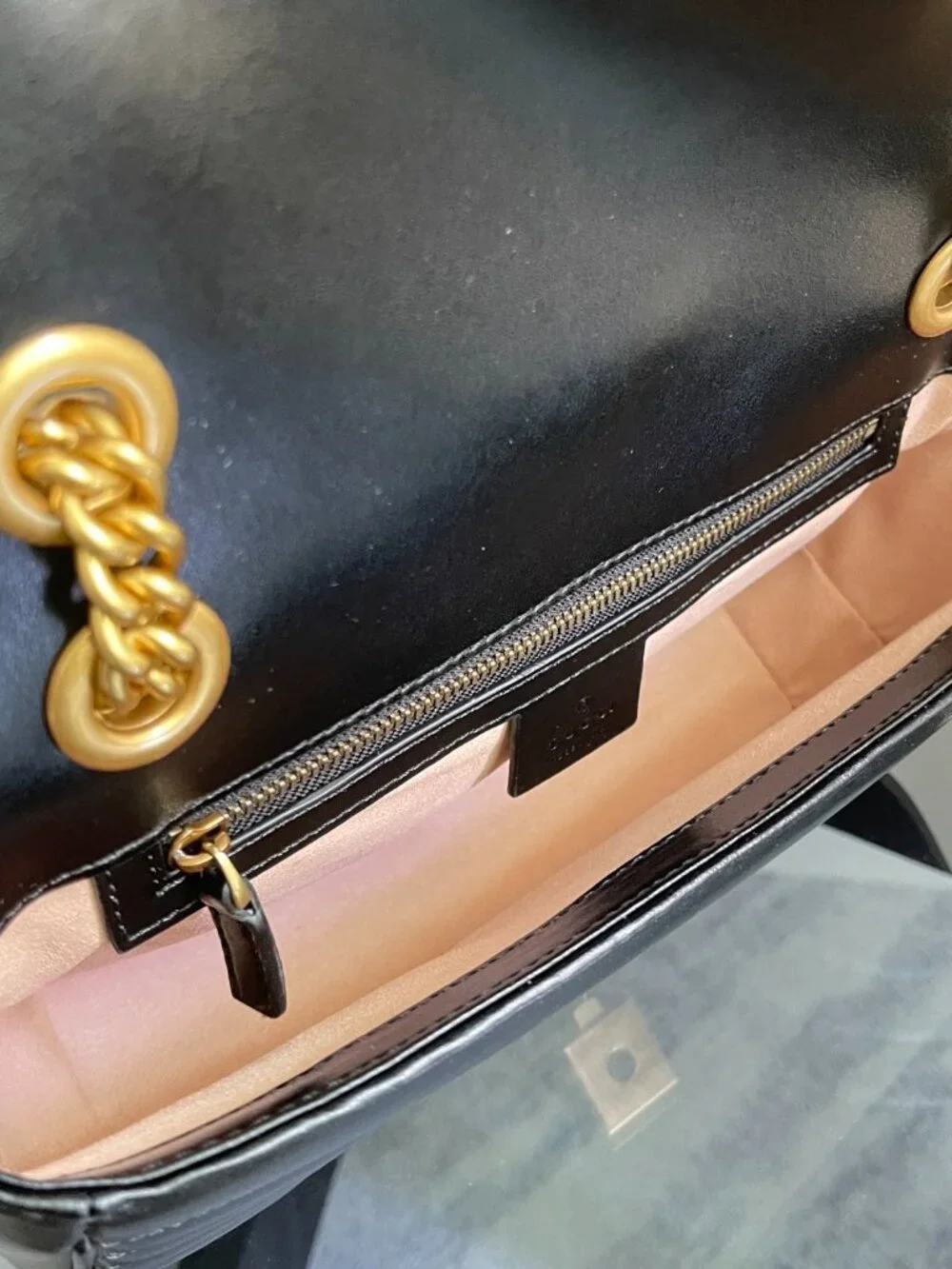 Gucci GG Marmont Small Shoulder Bag Black